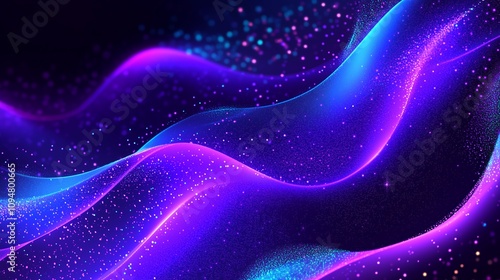 光と幾何学模様