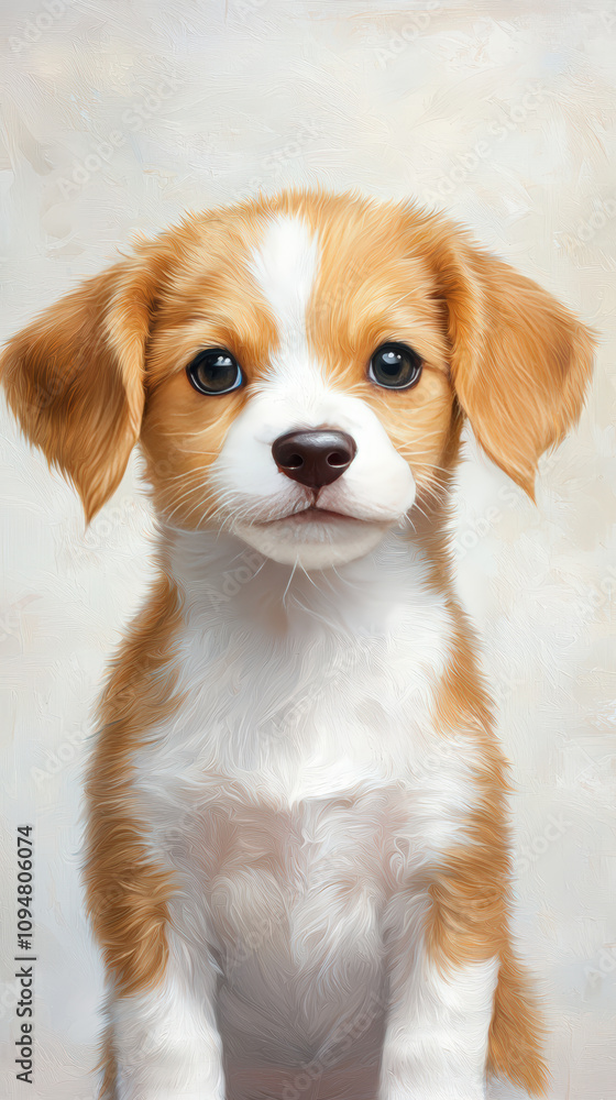 close up of baby Beagle puppy with expressive eyes and soft fur, showcasing its adorable features and playful demeanor. This charming puppy is sure to melt hearts close up of baby Beagle puppy with expressive eyes and soft fur, showcasing its adorable features and playful demeanor. This charming puppy is sure to melt hearts