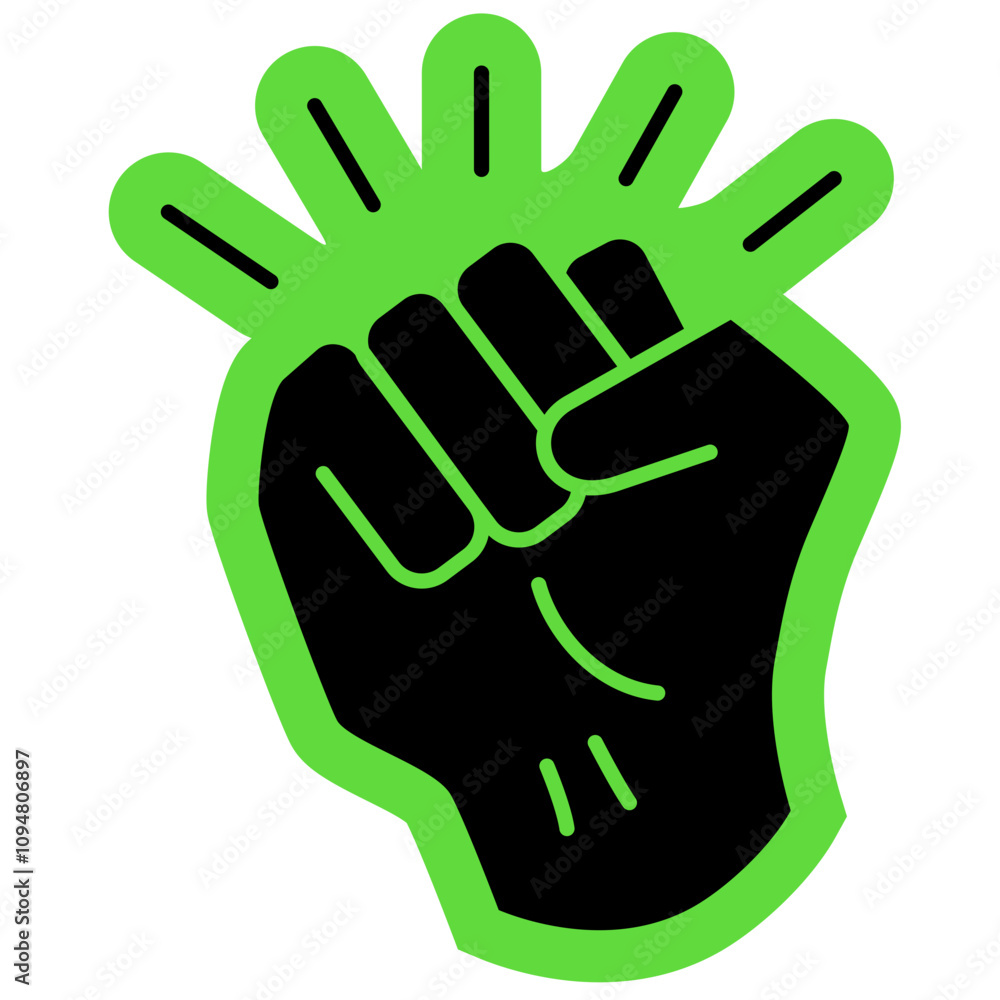 Obraz premium Strength and Power Icon