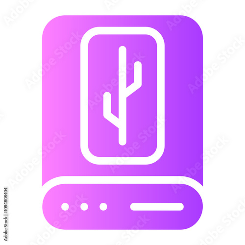 external storage gradient icon
