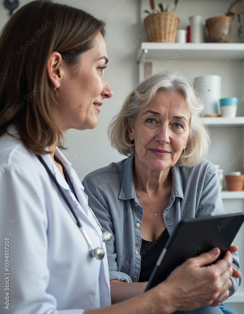 Professional doctor working with patients in hospital Professional doctor working with patients in hospital
