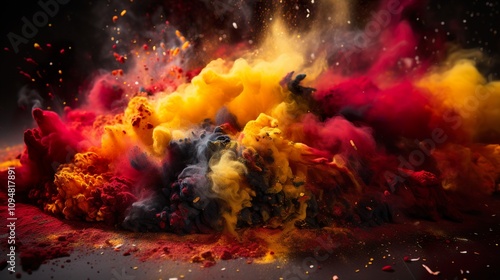 fire in the fire HD 8K wallpaper Stock Photographic Image