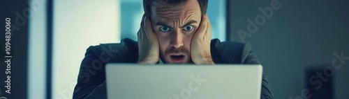 Frustrated Employee Staring...