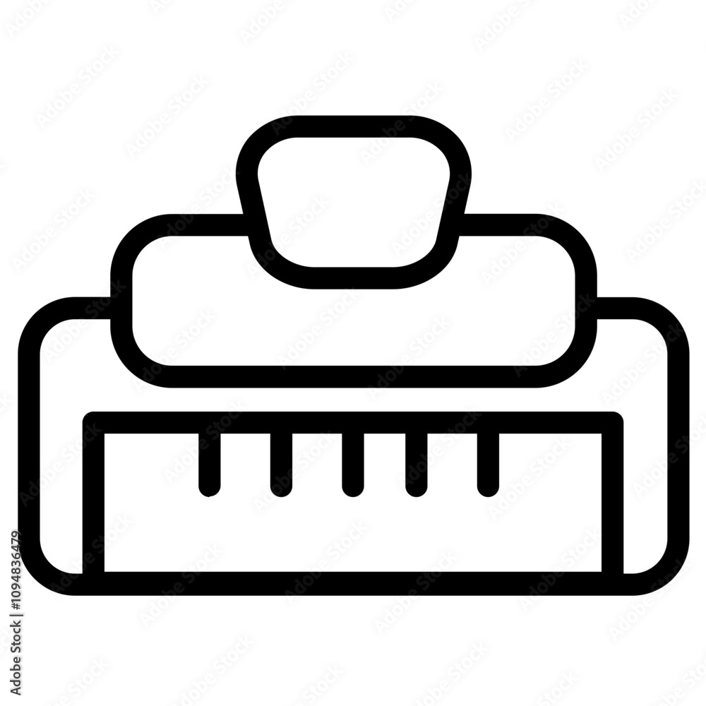 Piano Music Sound Line Icon Piano Music Sound Line Icon