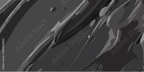 Dark Abstract background of ash color oil painting, Decorative artwork, Abstract decoration for grey Abstract wallpaper. A mesmerizing blend of white and grey, Halloween design element concept.