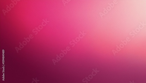 Abstract background, Brink pink gradient background with light leak and grainy texture.