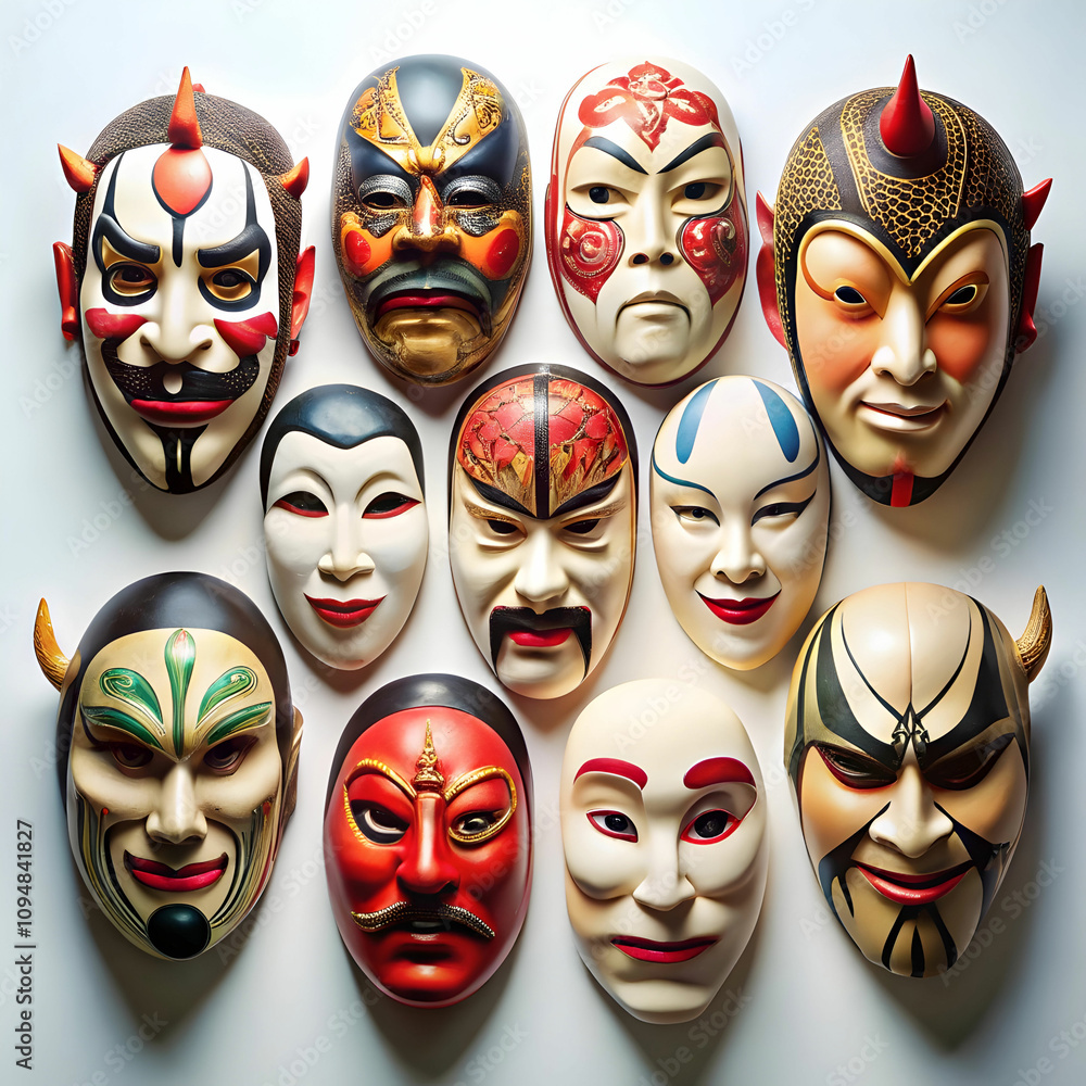 Kabuki Masks Collection Kabuki Masks Collection
