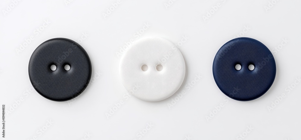 An isolated pin button mockup set on a background, showcasing a modern and realistic depiction of round metal badges in white and black. These badges have a blank surface, perfect for corporate An isolated pin button mockup set on a background, showcasing a modern and realistic depiction of round metal badges in white and black. These badges have a blank surface, perfect for corporate