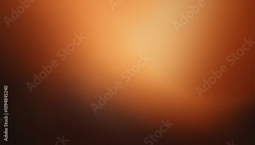 Abstract background, Blast-off bronze gradient background with light leak and grainy texture.