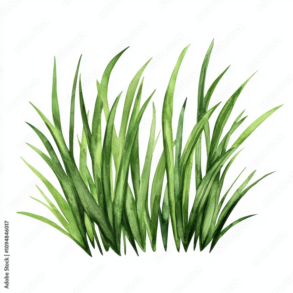 Lush Green Grass Field - Vibrant Nature Landscape Lush Green Grass Field - Vibrant Nature Landscape