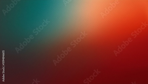 Abstract background, Bistre gradient background with light leak and grainy texture.