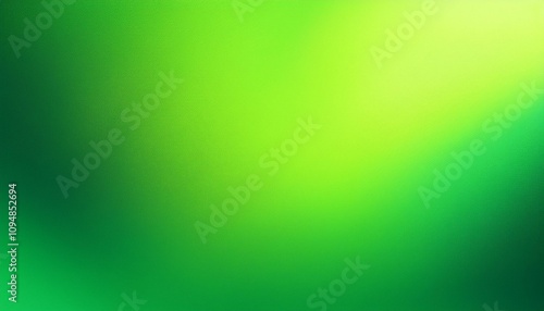 Abstract background, Acid green gradient background with light leak and grainy texture.