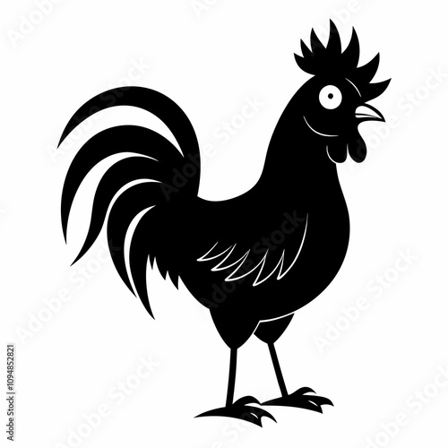 Rooster Silhouette