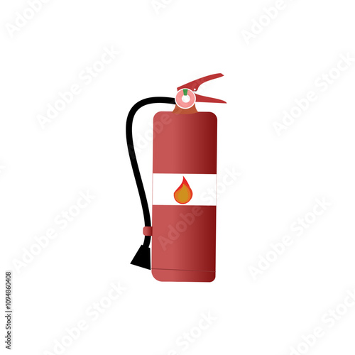 fire extinguisher vector illustration