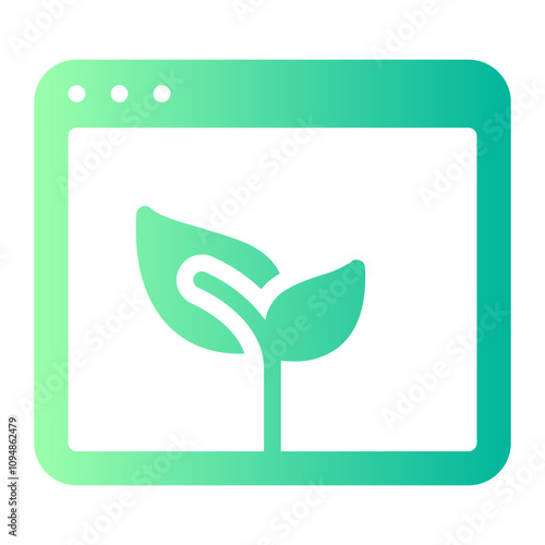 web gradient icon