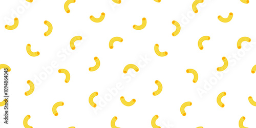 Macaroni Pasta Pattern background. Seamless Pattern Macaroni background. pasta pattern background. 
