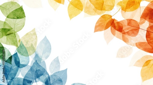 Wallpaper Mural Colorful Fall foliage background. Seasonal theme for greeting card background. Torontodigital.ca