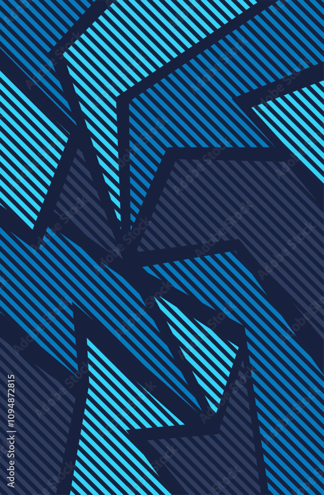 Naklejka premium abstract texture background and modern design illustration template for sport uniform
