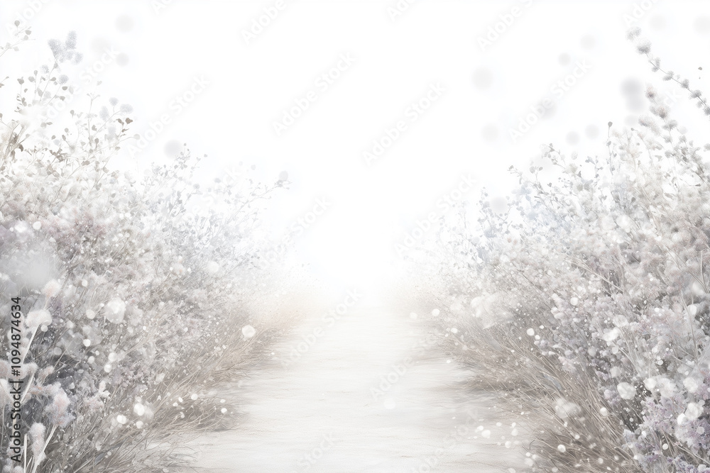 Winter Snowy Illustration Background Winter Snowy Illustration Background