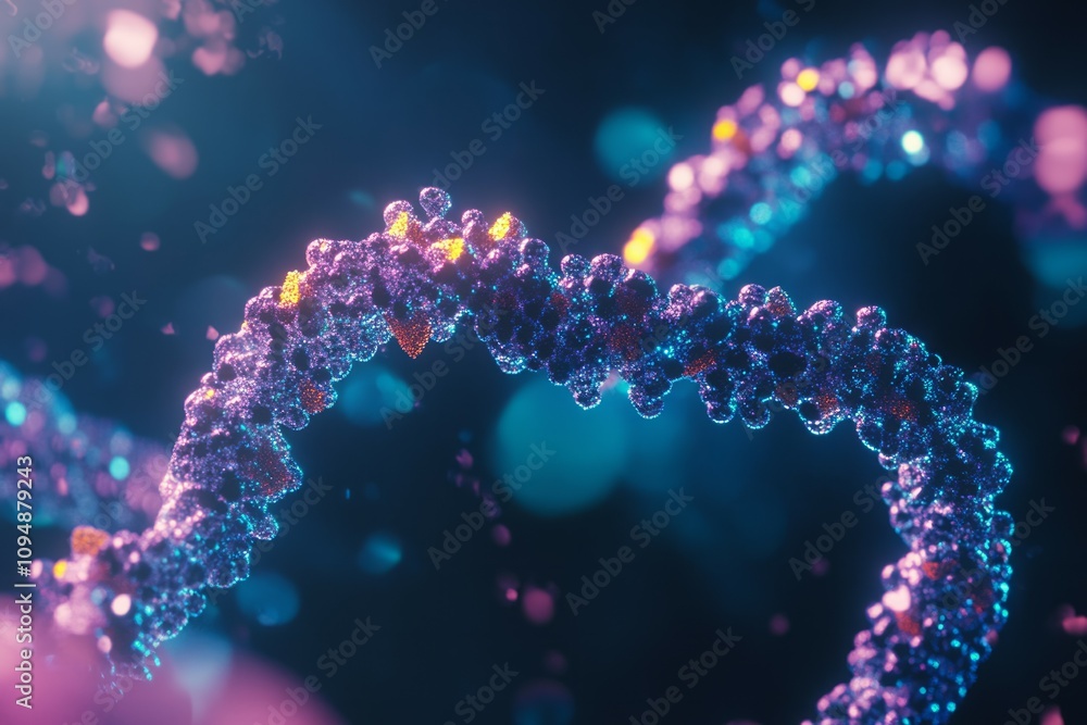 Close up DNA abstract molecule backgrund Close up DNA abstract molecule backgrund