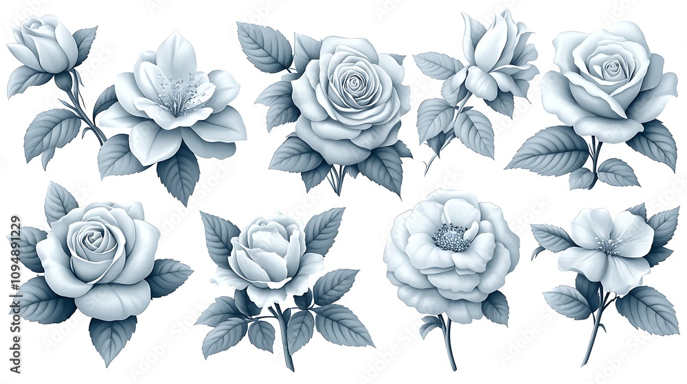 Fototapeta premium Floral design art