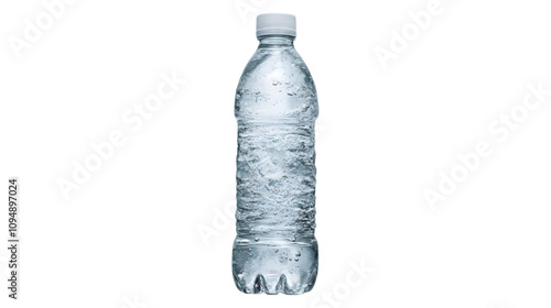 Wallpaper Mural Water Bottle with Bubbles - Realistic Image Torontodigital.ca