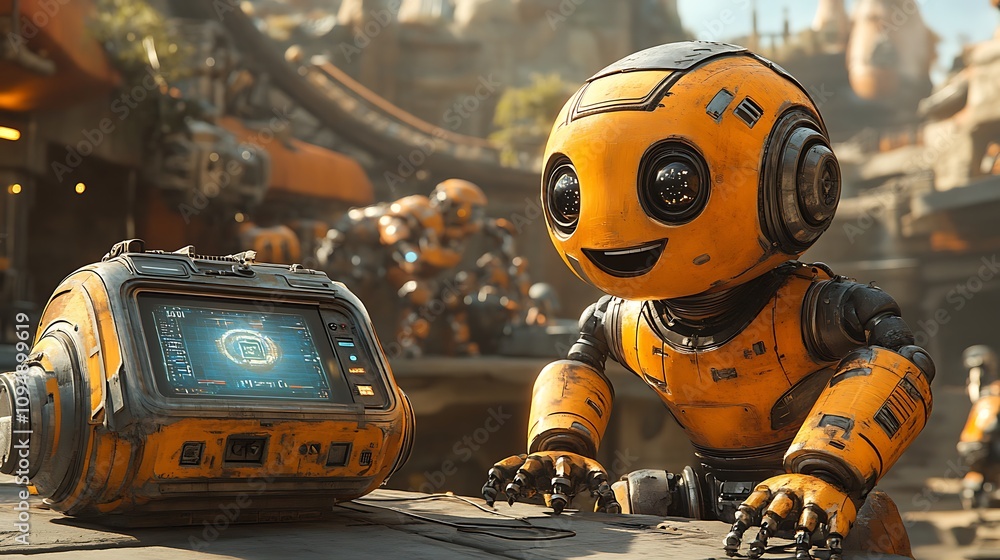 Robot helper guide Robot helper guide