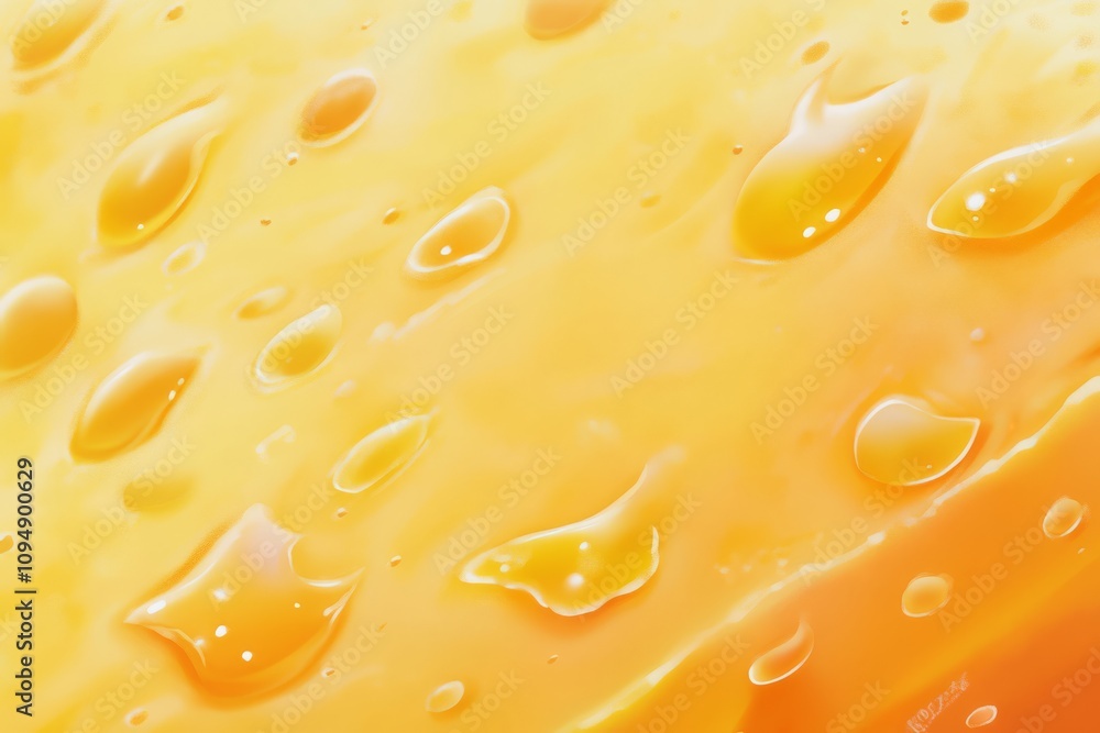 Close-Up of Vibrant Gouda Cheese Close-Up of Vibrant Gouda Cheese