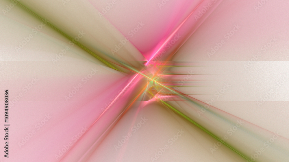 Sfondo chiaro con linee colorate rosa e verde