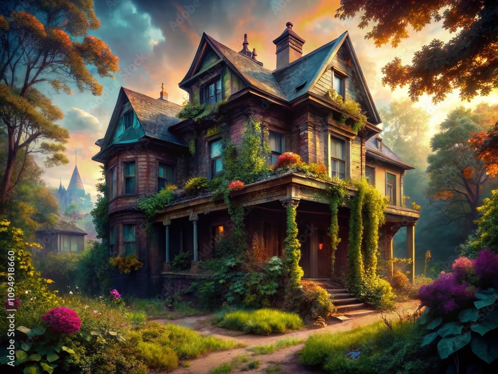 Captivating Urban Exploration: Enchanting Animated Pictures of Homes in Abandoned Neighborhoods Showcasing Unique Architecture and Overgrown Nature Captivating Urban Exploration: Enchanting Animated Pictures of Homes in Abandoned Neighborhoods Showcasing Unique Architecture and Overgrown Nature
