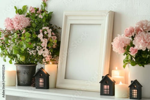 Serene Home Decor Mockup: A...