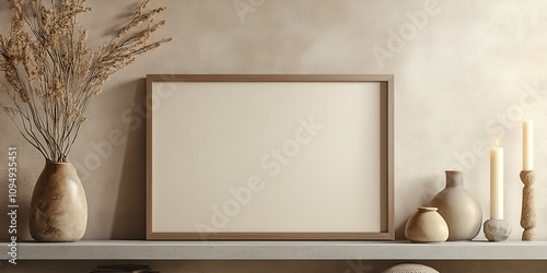 Cozy Interior Mockup: A lar...