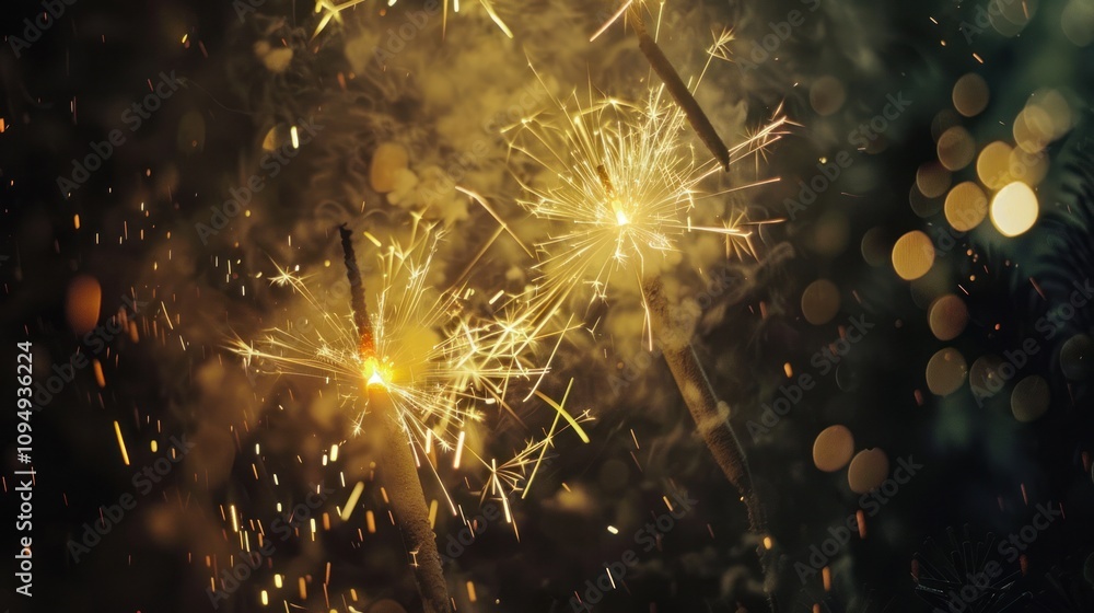 Fototapeta premium New Year's Eve fireworks