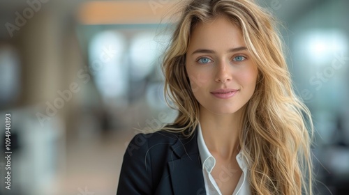 Corporate Woman Portrait in Office Setting