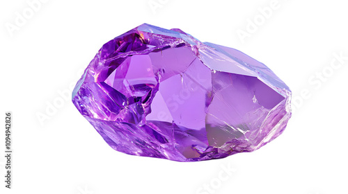 Purple Crystal Gemstone Macro Photography