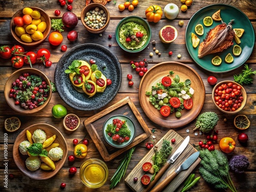 Wallpaper Mural Deliciously Indulgent Food Photography Featuring Vibrant Dishes, Fresh Ingredients, and Artful Presentations for Culinary Inspiration and Gastronomic Delights Torontodigital.ca