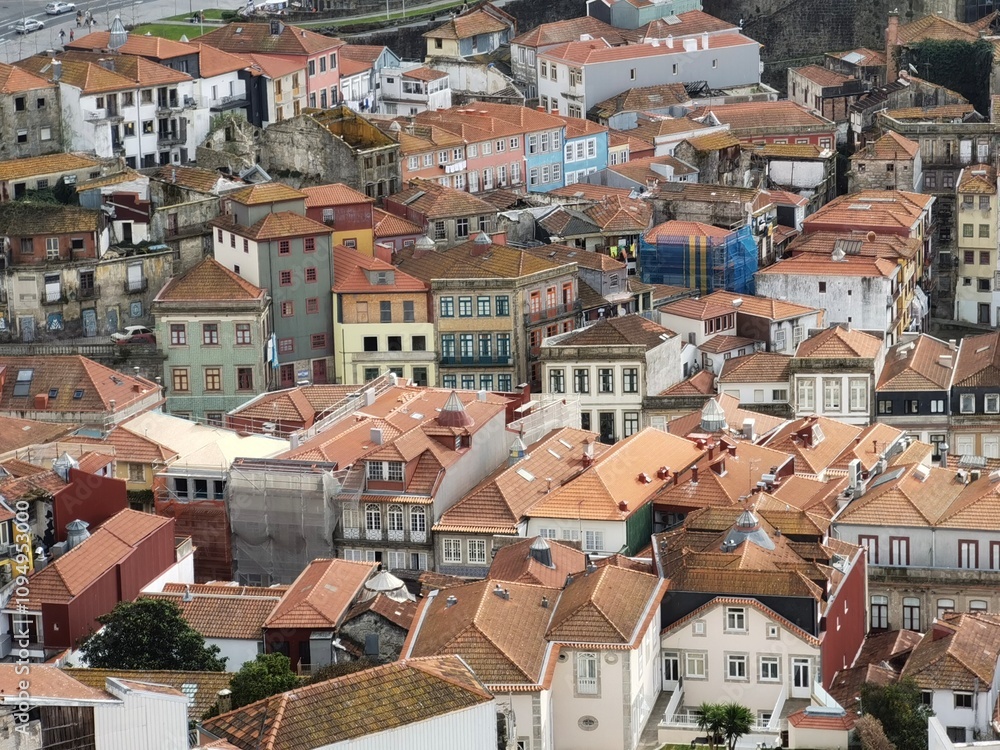 The city view or Porto, Portugal The city view or Porto, Portugal