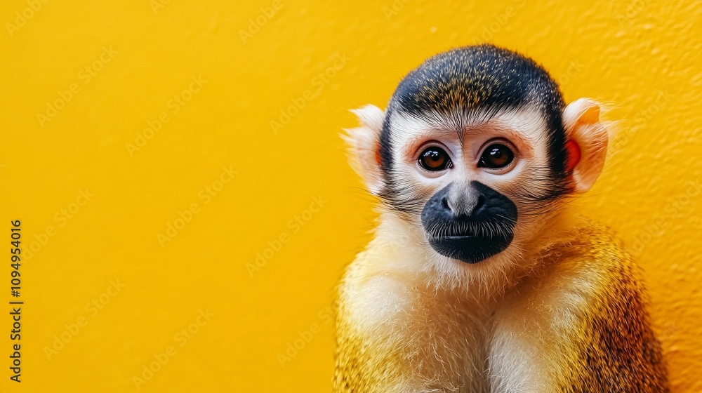 Obraz premium Monkey Day, copy space 