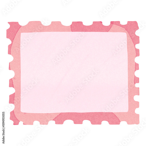 pink background with frame for text