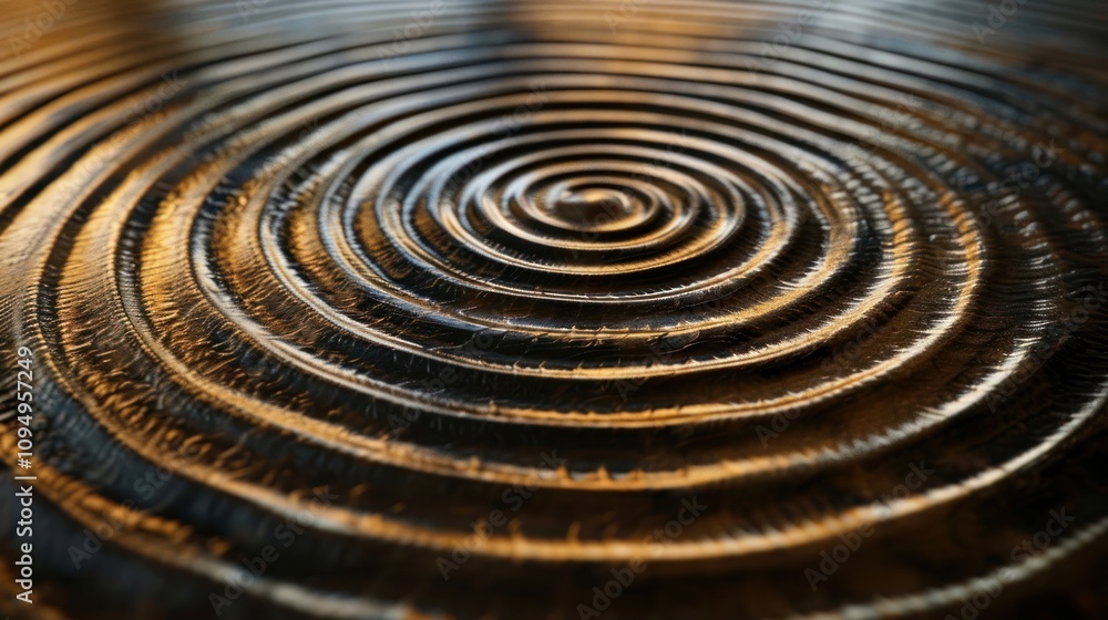 Close-up of ripples on a reflective surface, showcasing patterns of movement and light. Close-up of ripples on a reflective surface, showcasing patterns of movement and light.