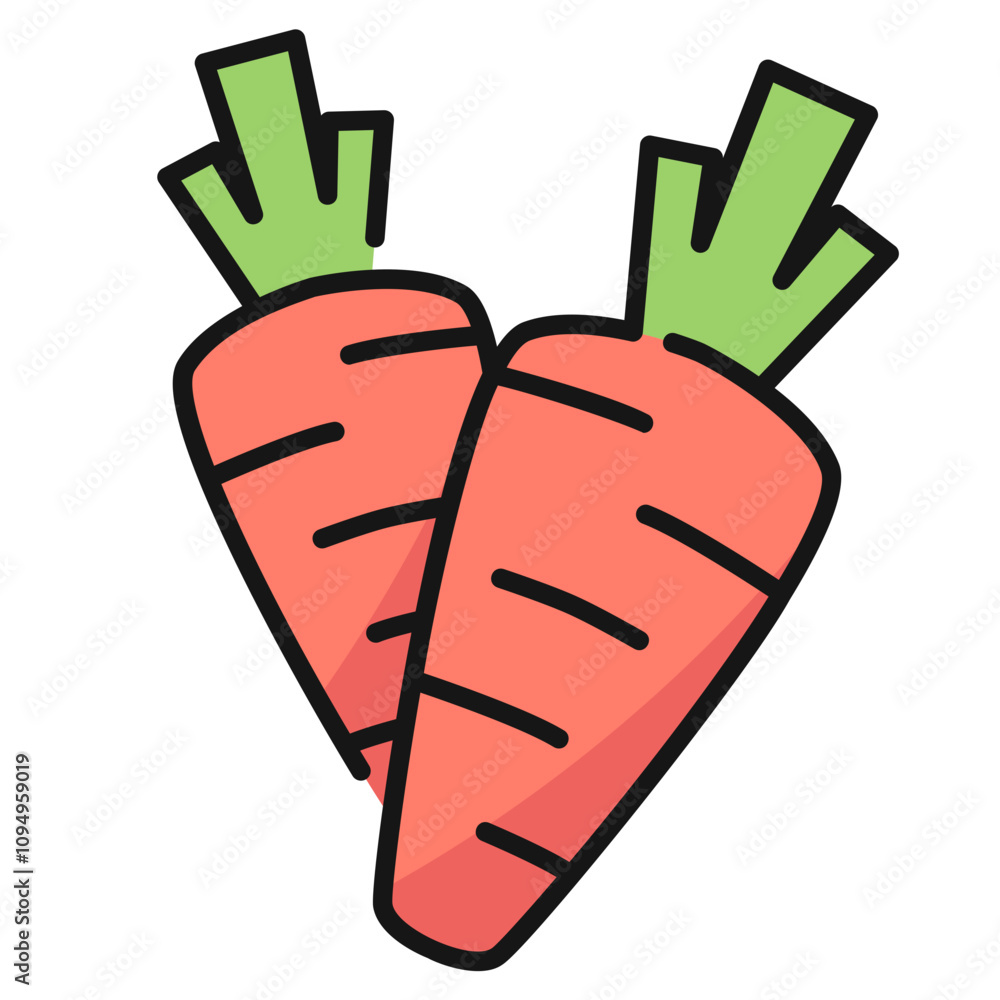 Nutrition Pack Icon,Carrot Filled line Icon Nutrition Pack Icon,Carrot Filled line Icon