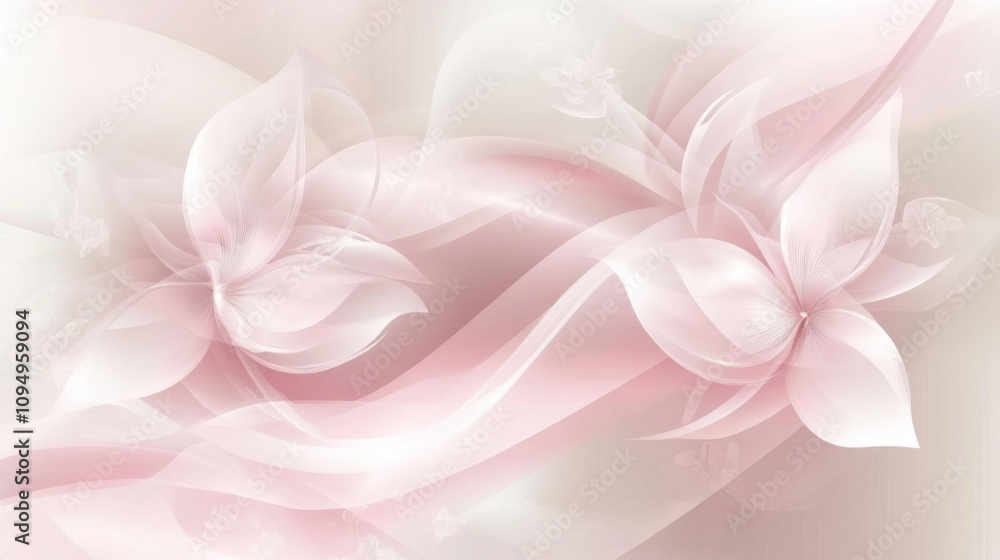 Obraz premium Elegant Floral Elegance: Nature-Inspired Backgrounds