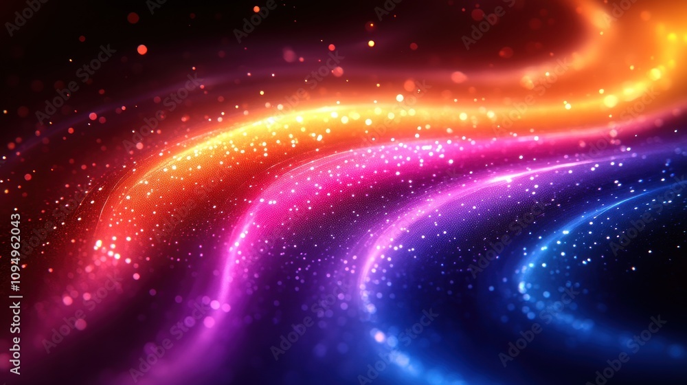 Abstract Cosmic Glow Abstract Cosmic Glow