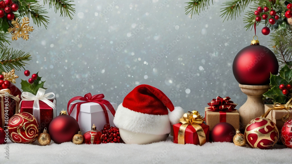 Obraz premium christmas tree decorations