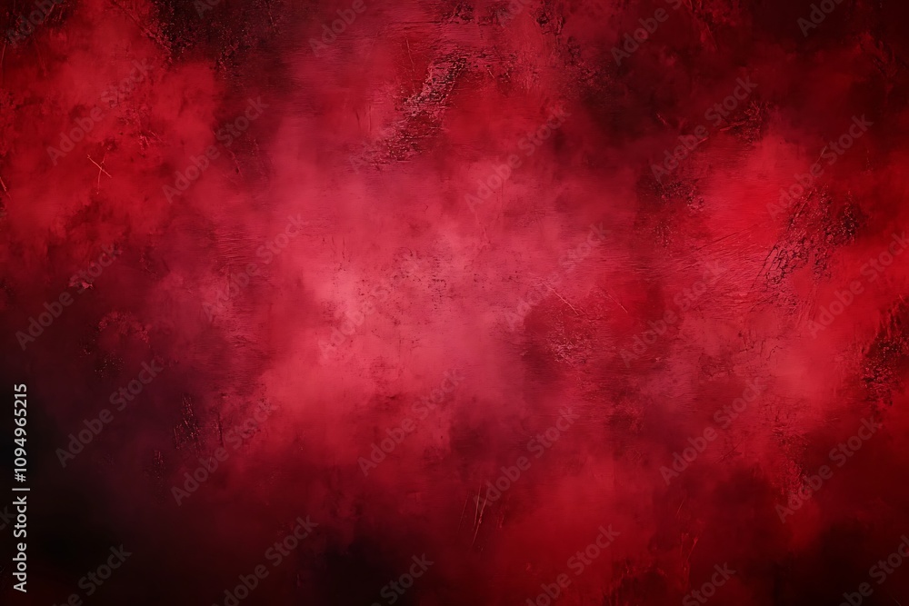 Abstract red watercolor background with dark grunge texture and smoke , distressed vintage. dark maroon background, dark crimson texture, banner Abstract red watercolor background with dark grunge texture and smoke , distressed vintage. dark maroon background, dark crimson texture, banner
