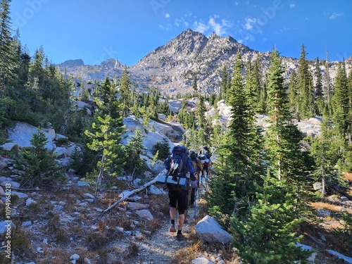 El Capitan Sawtooth Mountains photo