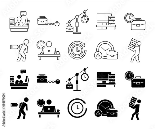 overwork icon