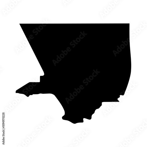 Toronto map city. Vector image