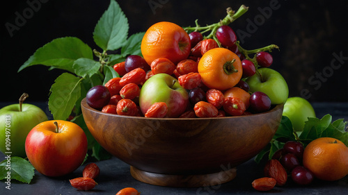 MixedFruitPhotography, BerryAndAppleImages, FreshFruitCompositions, VibrantFruitPhotography 