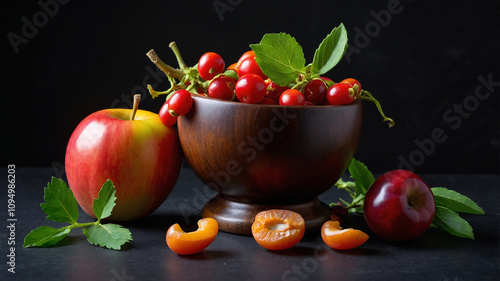 MixedFruitPhotography, BerryAndAppleImages, FreshFruitCompositions, VibrantFruitPhotography 